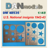 Stencil for U.S. National insignia, 1942-43