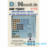 Decal 1/72 Ukrainian Air Force