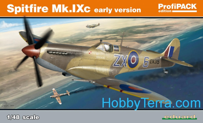 Eduard 08282 Spitfire Mk.IXc (early version), Profipack edition