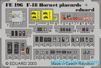 Eduard  4807 Photo-etched set BIG-ED 1/48 F-18C HORNET, for Hasegawa kit