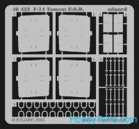 Eduard  4822 Photo-etched set BIG-ED 1/48 F-14D Tomcat, for Hasegawa kit