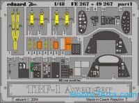 Eduard  4830 Photo-etched set BIG-ED 1/48 TBF-1 Avenger, for Accur kit