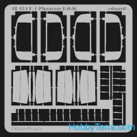 Eduard  4840 Photo-etched set BIG-ED 1/48 F-4J/S Phantom II, for Hasegawa kit