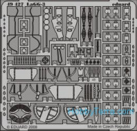 Eduard  EDBIG-4912 Photo-etched set BIG-ED 1/48 LaGG-3, for ICM kit