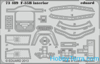 Eduard  BIG7285 Photo-etched set BIG-ED 1/72 F-35B, for Fujimi kit