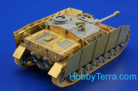 Eduard  22091 Photo-etched set 1/72 Zimmerit stuG.IV late, for Dragon kit