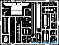 Photo-etched set 1/35 T-34/76 mod.1943, for Italeri kit