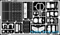 Photo-etched set 1/35 T-64BV, for Skif kit