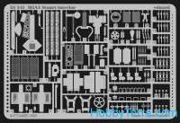 Photo-etched set 1/35 M3A1 Stuart interior, for Academy kit