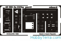 Photo-etched set 1/48 Junkers Ju-52, for Monogram kit