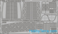 Photo-etched set for Do 17Z-2 exterior & bomb bay, for ICM kit