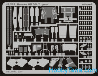 Eduard  49291 Photo-etched set 1/48 Harrier GR Mk.7, for Hasegawa kit