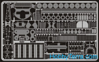 Eduard  53019 Photo-etched set 1/350 Yamato battleship, for Tamiya kit