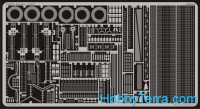 Eduard  53019 Photo-etched set 1/350 Yamato battleship, for Tamiya kit