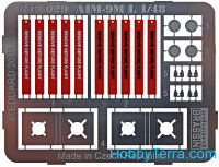 Eduard  648029 Brassin 1/48 AIM-9M/L Sidewinder