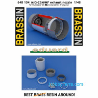 Brassin 1/48 MiG-23M/MF exhaust nozzle, for Trumpeter kit