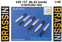 Brassin 1/48 Mk.82 bomb w/ airbrake, late