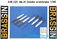 Brassin 1/48 Mk.81 bombs w/airbrake