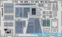 Photoetched set 1/72 MV-22 (self adhesive)