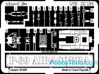 Photo-etched set 1/72 P-39Q Airacobra, for Academy kit