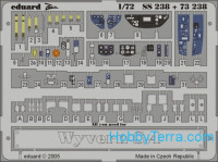 Photo-etched set 1/72 Wyvern S.4 Color, for Trumpeter kit