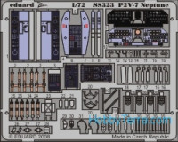 Photo-etched set 1/72 P2V-7 Color, for Hasegawa kit