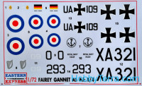 Eastern Express  72266 Antisubmarine aircraft Fairey Gannet Mk.1