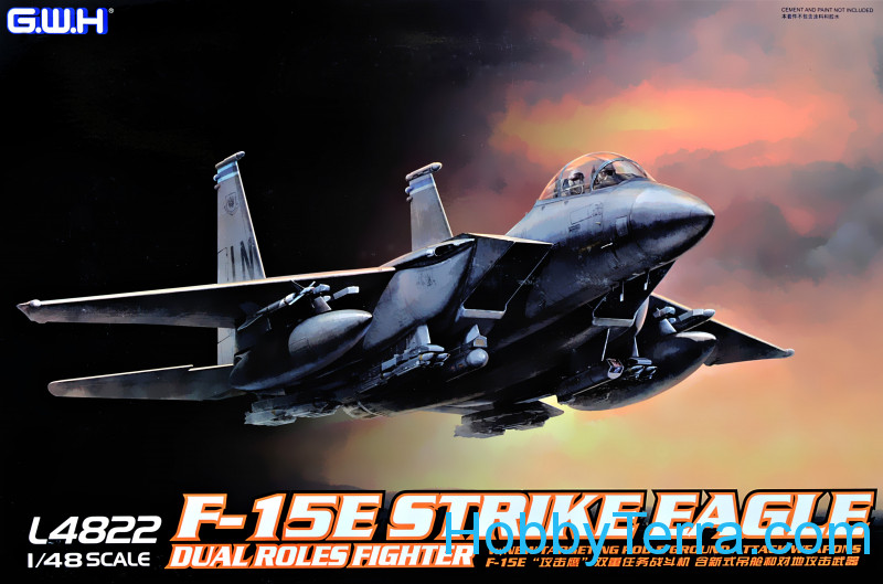 GreatWall  L4822 1//48 F-15E Strike Eagle Dual Roles Fighter Top quality