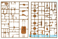 Hasegawa  36501 Type 95 Small Sedan "Kurogane 4WD (Model 3)" & Isuzu TX40