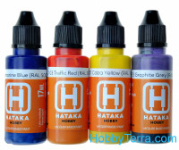 Hataka  CS79 Set of paints. Air Ambulance (HEMS) vol.2, 4 pcs