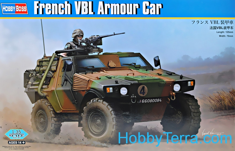 Trumpeter 1/35 83876 FRENCH VBL AARMOUR car model kit ◆ Hobby Boss