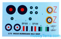 Hobby Boss  80216 Hurricane MK II/Trop