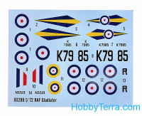 Hobby Boss  80289 RAF Gladiator fighter