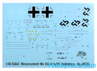 Hobby Boss  80373 Messerschmitt Me 262 A-1a/U5