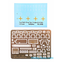 Hobby Boss  83808 5cm Pak(t) Sfl.auf Fgst. Pz.Kpfw.35 R 731(f)