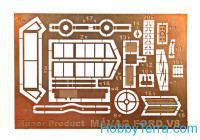 Hunor Product 72050 37M MAVAG福特U8车上人员（树脂+ PE组）