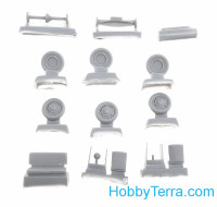 Hunor Product 72050 37M MAVAG福特U8车上人员（树脂+ PE组）