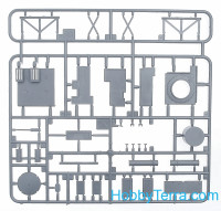 IBG Models  35007 Einheitsdiesel with small field kitchen Hf.14