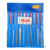 Needle file set with a diamond-coated (10 pcs.)