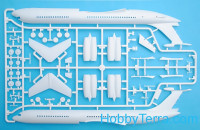 ICM  14405 Ilyushin-62M Soviet airliner