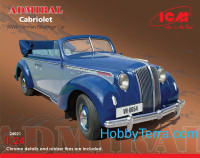 Admiral Cabriolet, WWII German passenger car