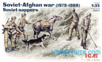 Soviet sappers, Soviet-Afghan war 1979-1988