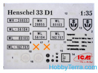 ICM  35466 Henschel 33D1 WWII German army truck