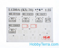 ICM  35525 L1500A (Kfz.70) WWII German personnel car