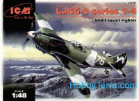 LaGG-3 serie 1-4 WWII Soviet fighter