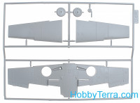 ICM  48107 Messerschmitt Bf-109 F4/R6 WWII German fighter