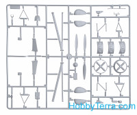 ICM 48213 HS 126A-1与挂弹架，秃鹰军团侦察机