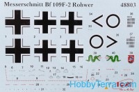 ICM  48803 Bf-109F-2 with German pilots & ground personnel