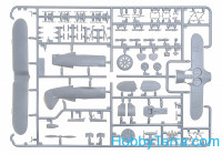 ICM  72074 I-153 WWII Soviet biplane fighter