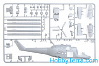 Italeri  0014 Mi-24 Hind D/E helicopter